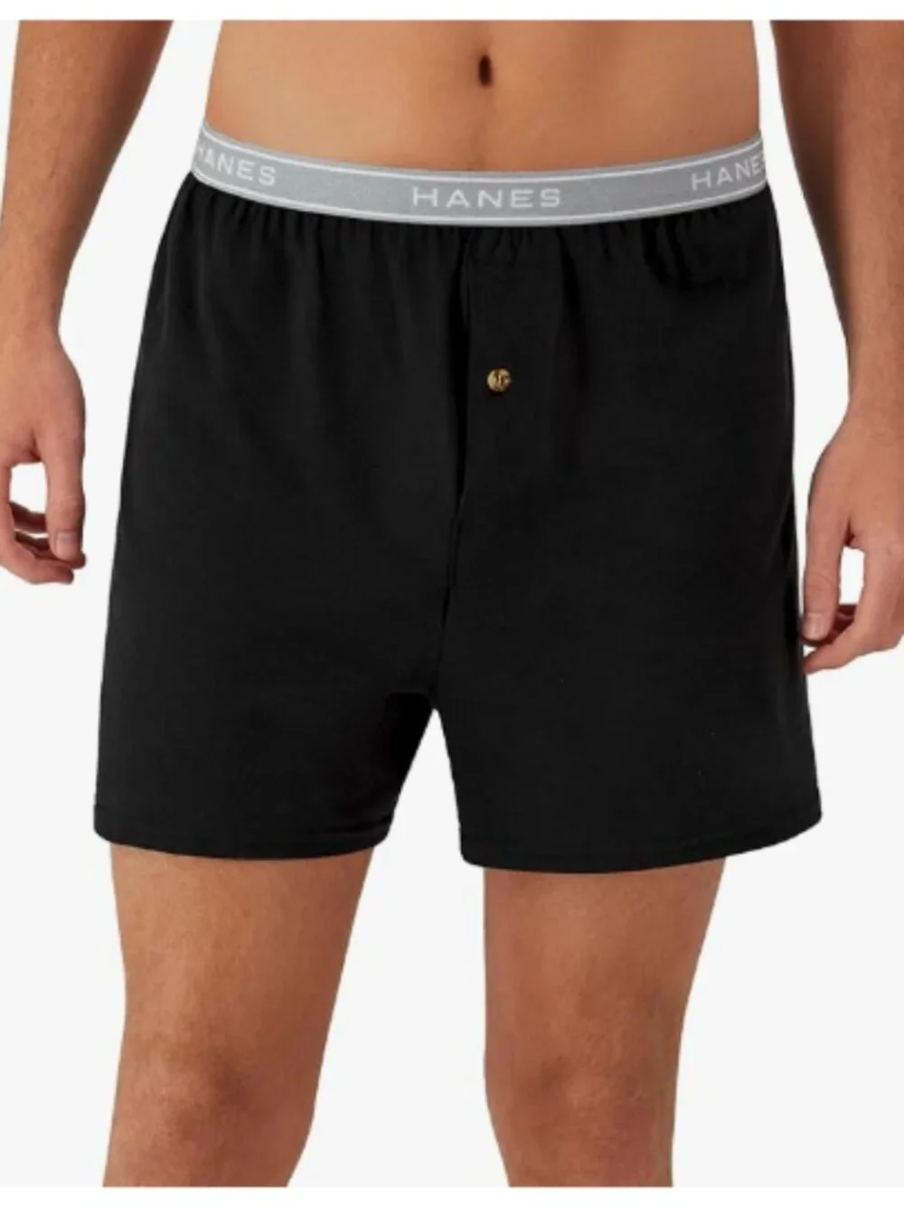 Hanes Comfort Soft Men's Boxers Cool and Breathable Cotton Underwear, 5-Pack